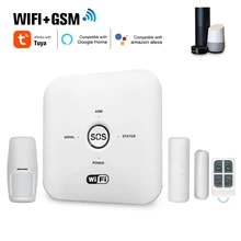 Tuya Smart wifi GSM домашняя система охранной сигнализации PIR