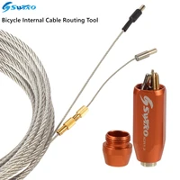 swtxo bicycle internal cable routing tool professional bicycle frame shift hydraulic hose wire shifter inner cable bike tools