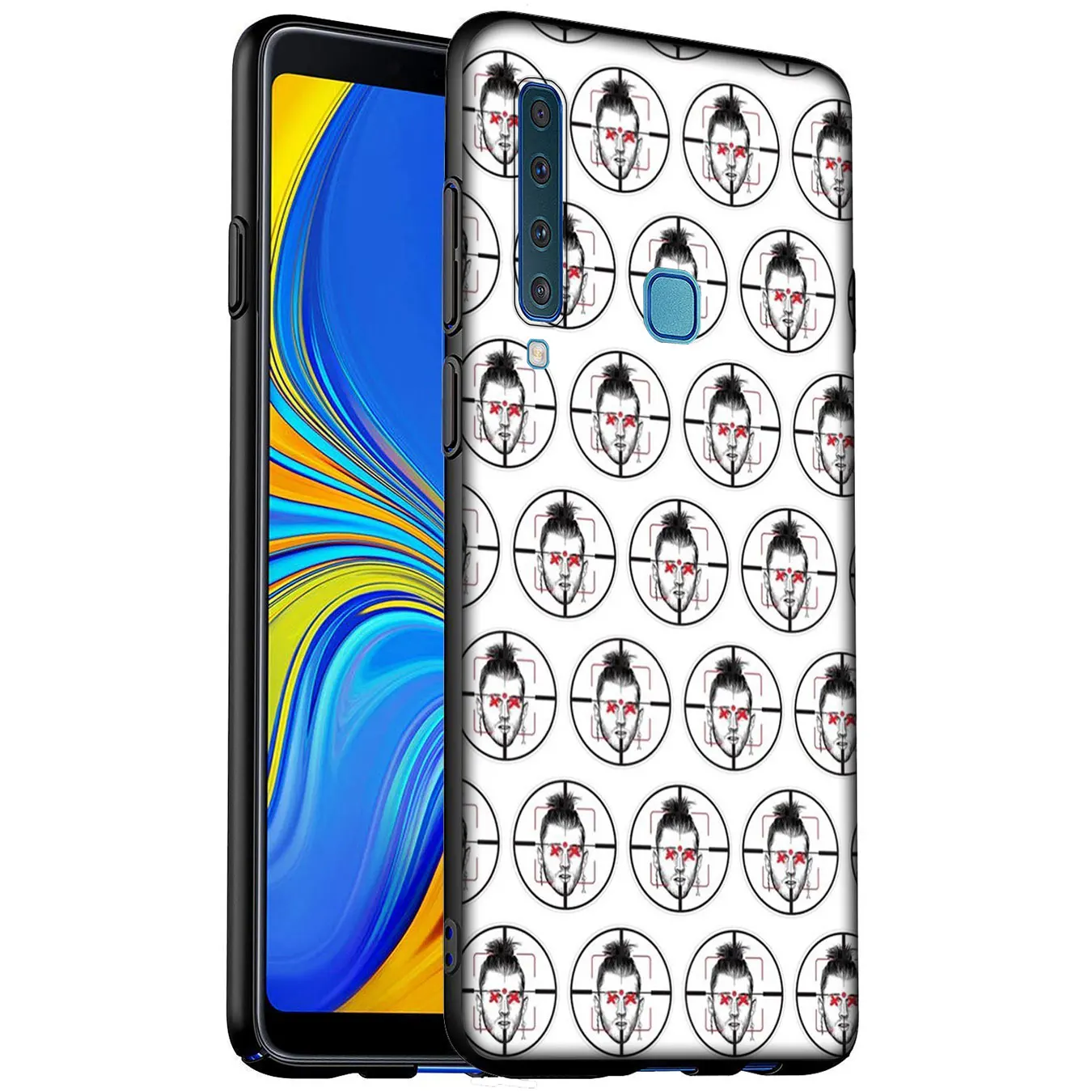 Мягкий силиконовый чехол для телефона Eminem Mile Rap Samsung Galaxy A6 A7 A8 A9 2018 A3 A5 2016 2017 Note 9 8 10