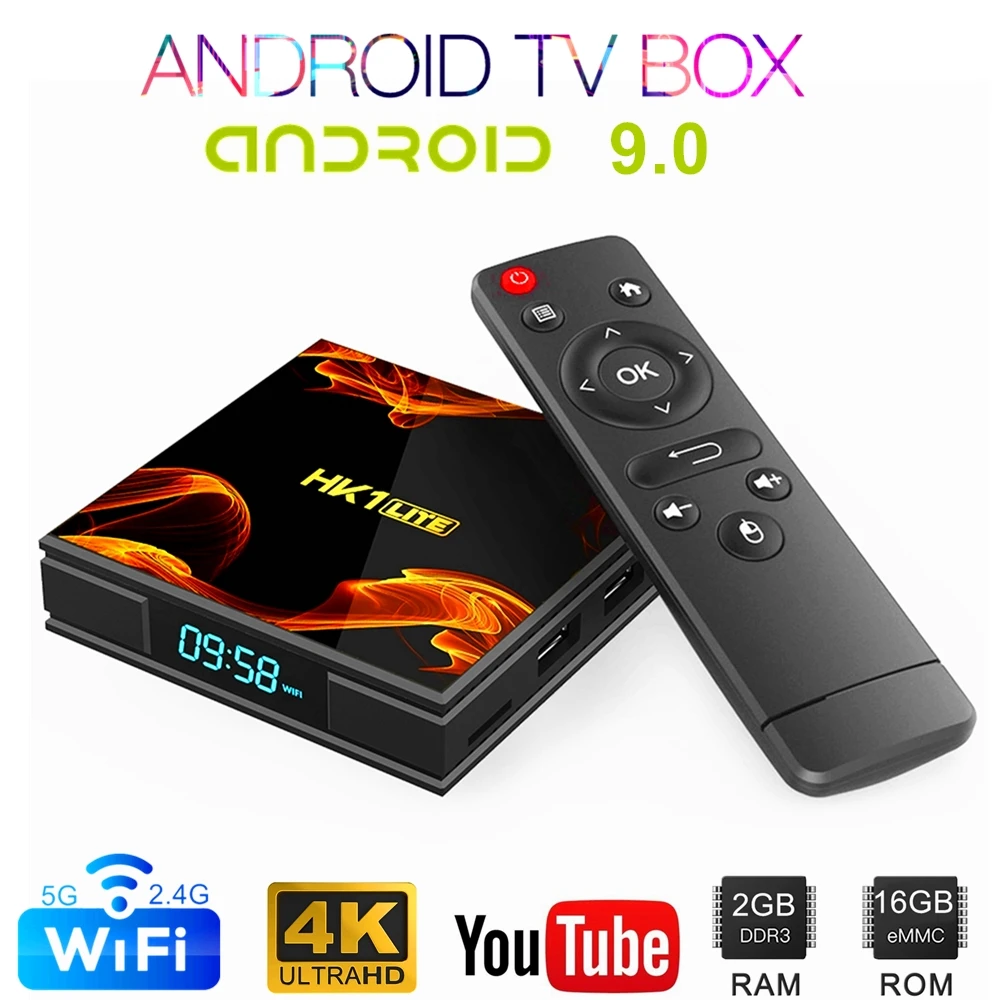 ТВ приставка Android 9 0 4K медиаплеер OTT четырехъядерный процессор Cortex A7