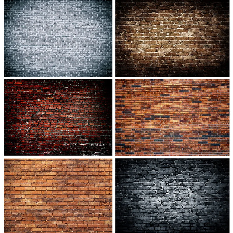 

Vinyl Custom Photography Backdrops Vintage Brick Wall Theme Photo Background Studio Prop 2187 ZZQQ-02