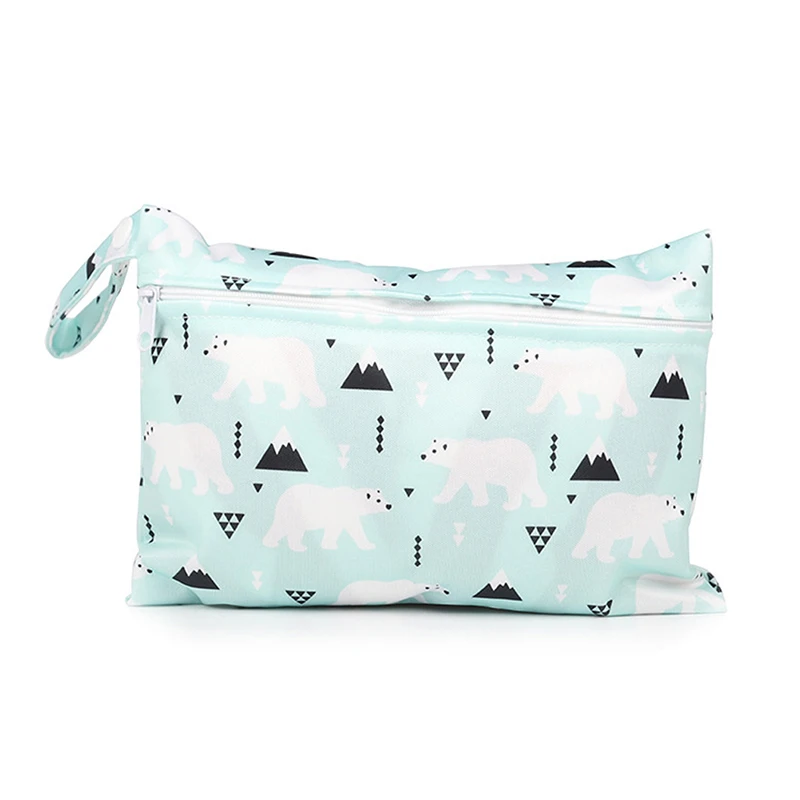 

Waterproof Reusable Wet Bag For Nursing Menstrual Pad Nappy Travel Wetbag Bag