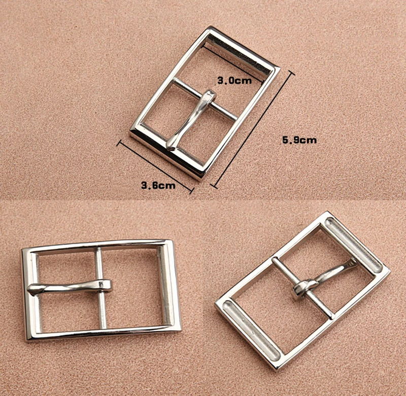 Meetee ID30mm Pure Copper Belt Buckles Anti-allergy Titanium Pin Buckle Belts Head DIY Woman Pants Waistband Accessory | Дом и сад