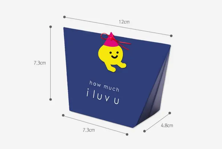 1 шт. милые бумажные пакеты для конфет подарочные печенья праздничные коробки еды