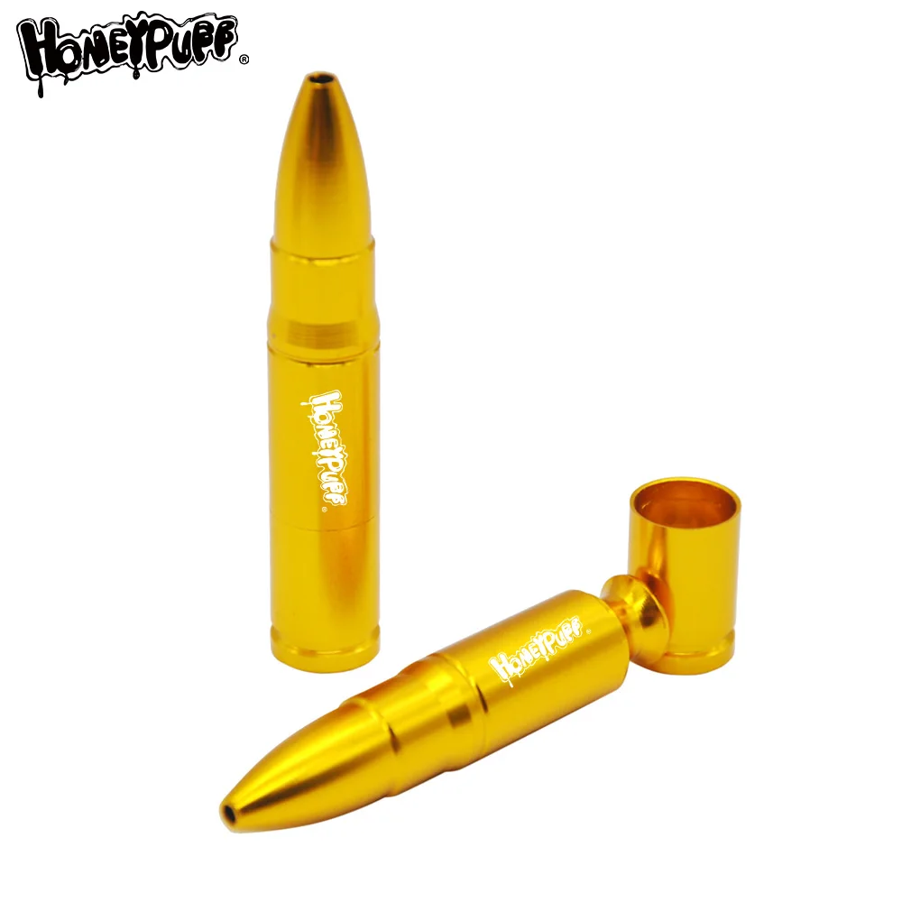 Богатая собака металлические трубы креативная курительная трубка трава Золотая