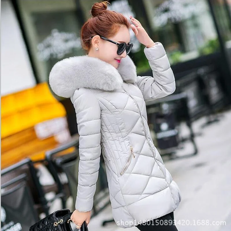 Лидер продаж зимняя женская куртка новинка 2018 плотное пальто и
