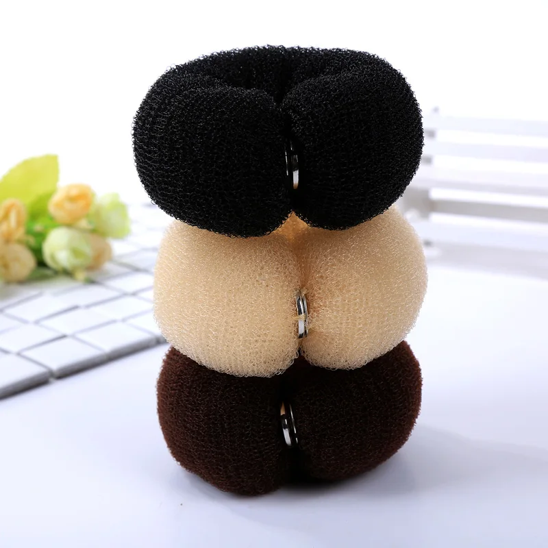 

Magic Foam Sponge Easy Big Ring Women Fashion Hair Bun Maker Donut Hair Styling Tools Hairstyle Hair Accessories for Girls