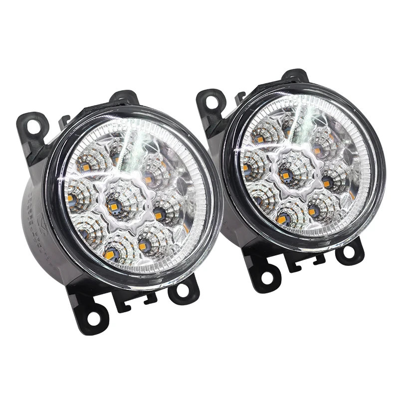 Cawanerl Стайлинг авто светодиодный светильник противотуманной фары DRL Дневной 12V