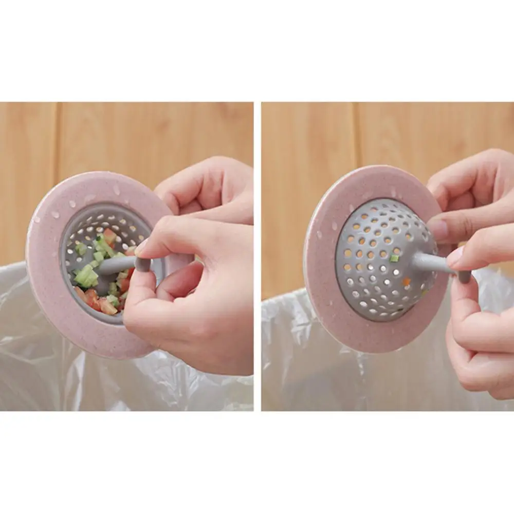 Кухонный фильтр силиконовое ситечко из пшеничной соломы сток для ванной комнаты