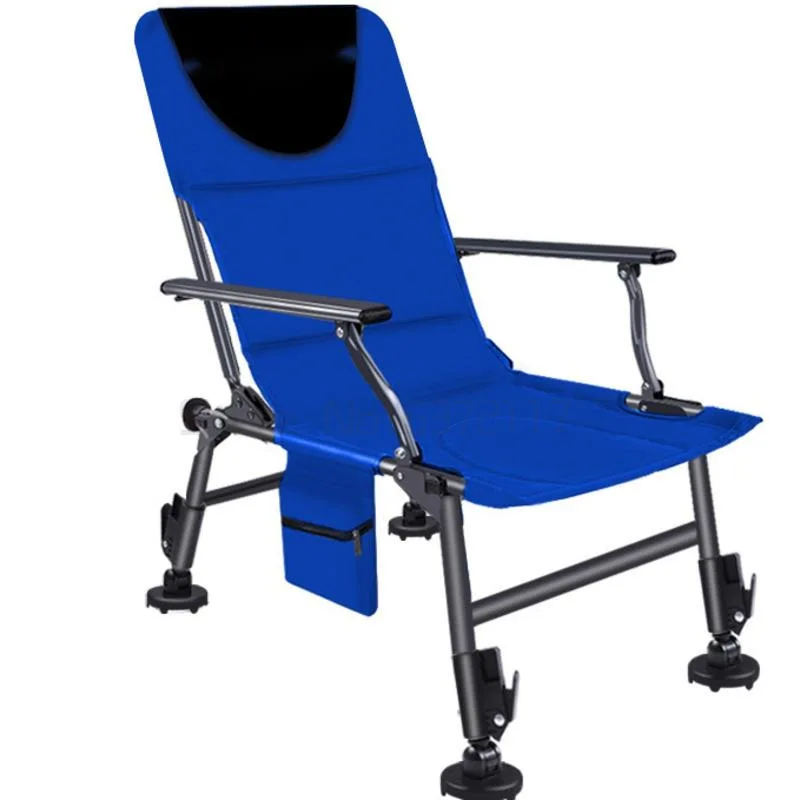 

Recliner chair all terrain European platform fishing wild fishing chair folding multifunctional raft fishing seat thickening