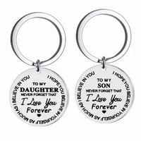 to my sondaughter i love you forever inspirational gift keychain best father mother idea for sondaughter stocking stuff gift