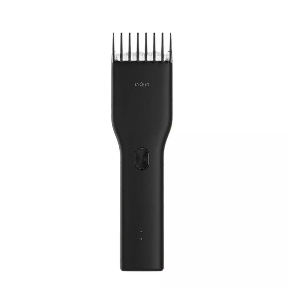 Черный Xiaomi ENCHEN Boost USB электрическая машинка для стрижки волос двухскоростная керамическая машинка для стрижки волос быстрая зарядка триммер для волос детская машинка для стрижки волос - Цвет: Черный