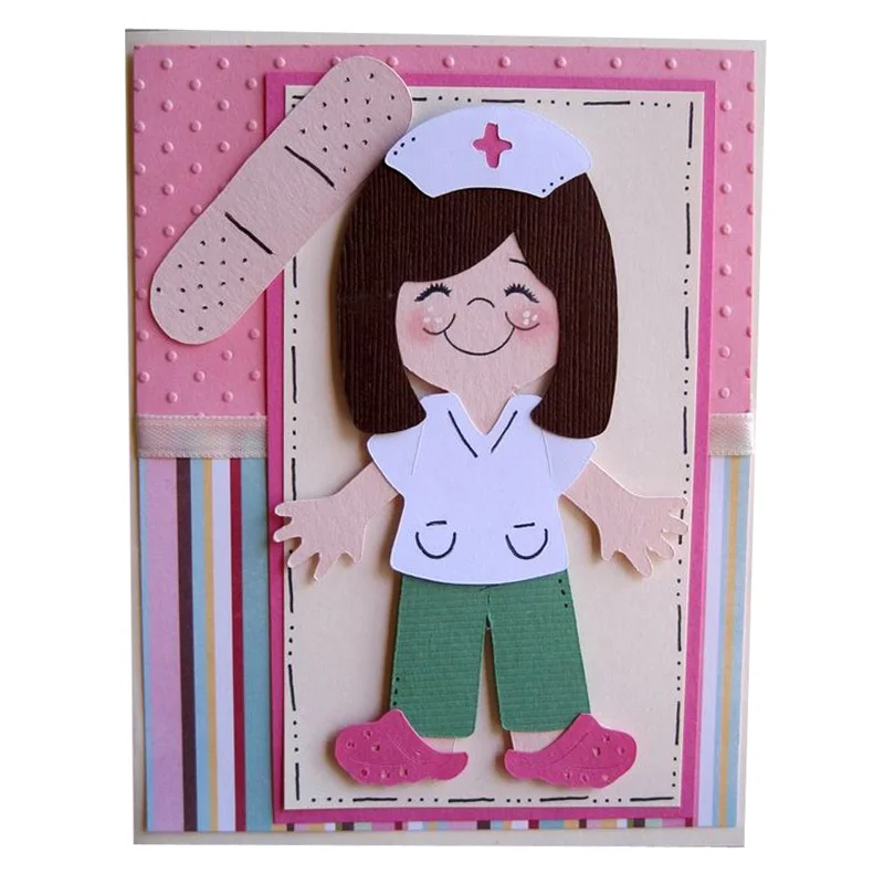 Медсестры резки металла плашки 2020 Новый Скрапбукинг Ремесло высечки тиснение