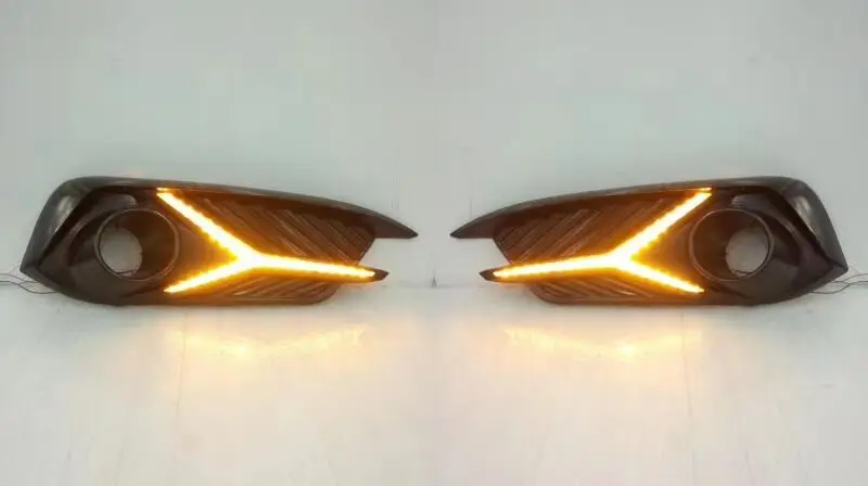 DRL для Honda Civic 10th 2016 2017 2018 автомобильный Стайлинг 12В светодиодный дневные ходовые