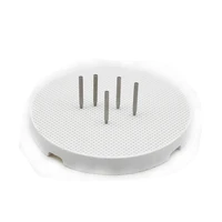 dental lab honeycomb round firing trays with metal pins zirconia pins%ef%bc%8cpan rack circle plate holding dental technician supplies