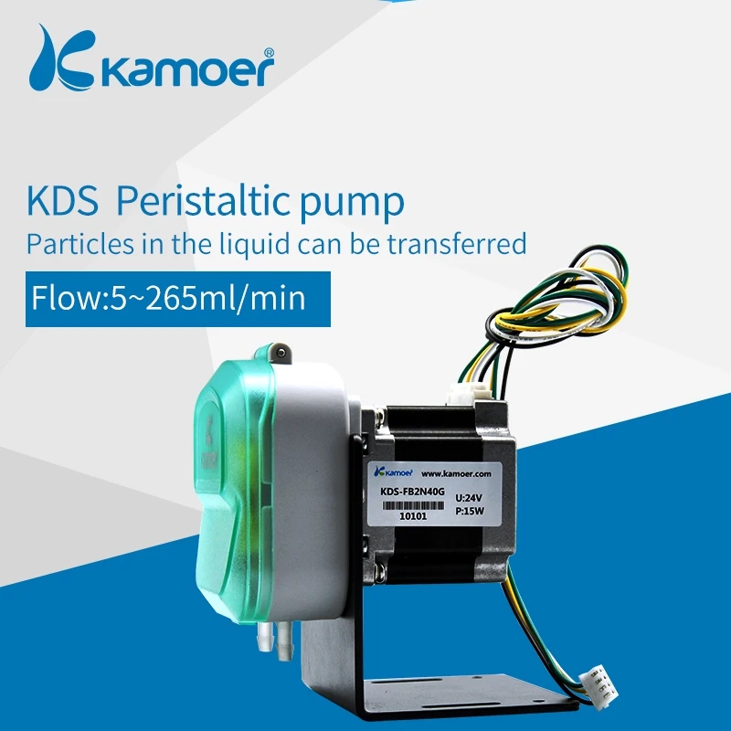 Kamoer KDS 12 V/24 V DC перистальтический водяной насос, используемый для химической дозирования жидкости передачи