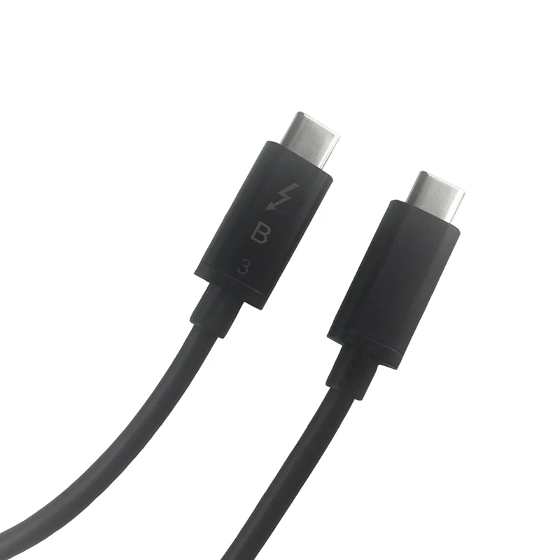 Кабель Thunderbolt 3 Usb 1 Usb-C Male To 40 Гбит/с к кабель 50 см | Электроника