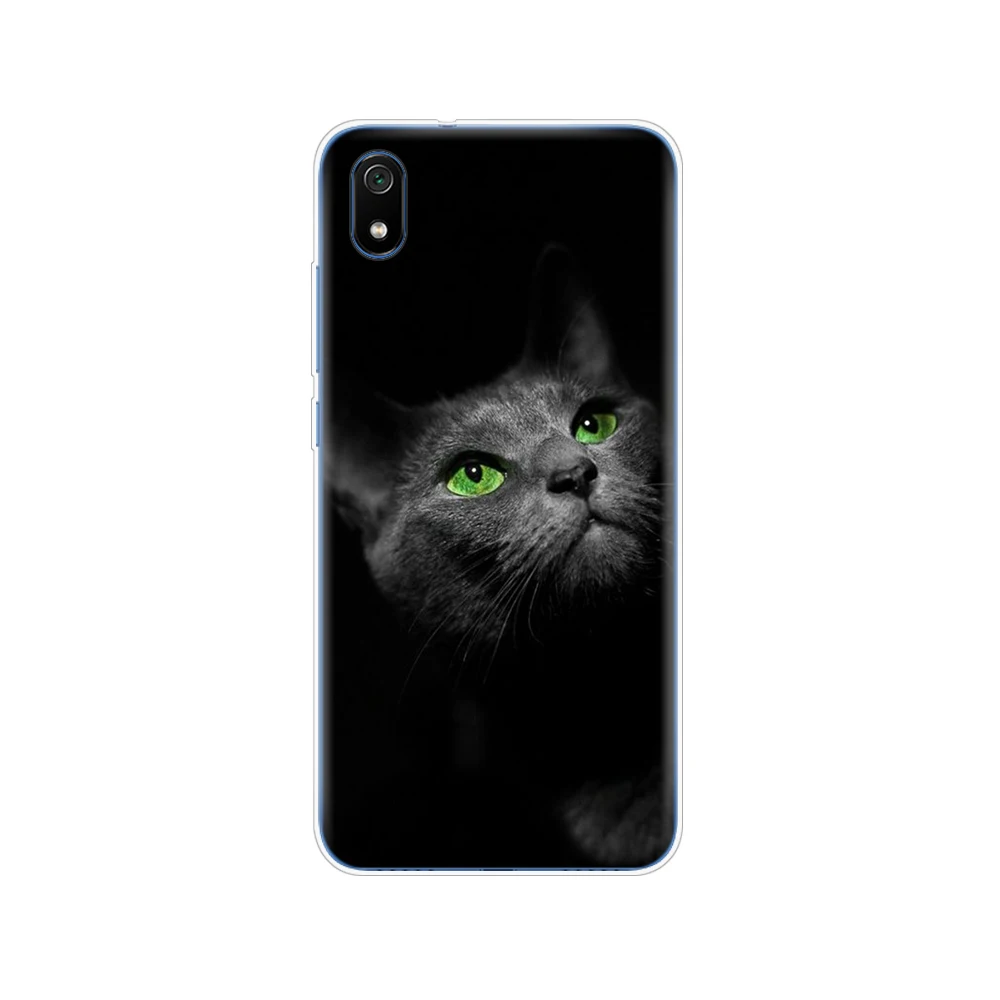 Чехол для xiaomi redmi 7a чехол coque oft tpu задняя силиконовая крышка для redmi 7 a бампер hongmi 7a copas кожа Ударопрочный fundas - Цвет: 10603
