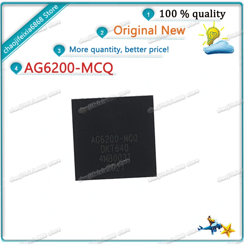 1pcs/lot! AG6200-MCQ AG62OOMCQ QFN-48 AG6200 AG62OO MCQ QFN48 DAC digital-to-analog conversion HDMI to VGA NEW ORIGINAL | Электронные
