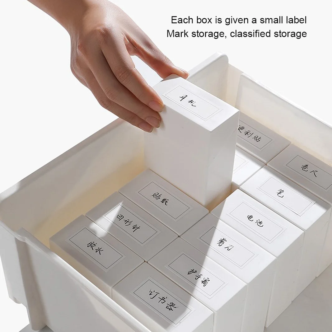 Коробка для хранения в японском стиле Складная крышка с ящиком этикеток коробка