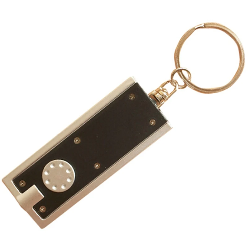 

Mini LED Keychain Flashlight Key Chain Keyring Light Lamp Torch Search Outdoor Astigmatism Light Led Flashlight White Light