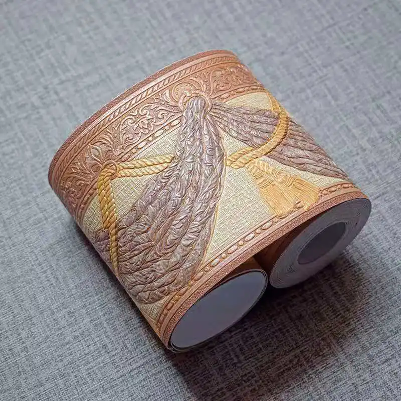 yellow curtain DIY Emboss стикер на стену s виниловый водонепроницаемый домашний декор самоклеющиеся обои для ног линия талии стикер украшения кухни - Цвет: yellow curtain