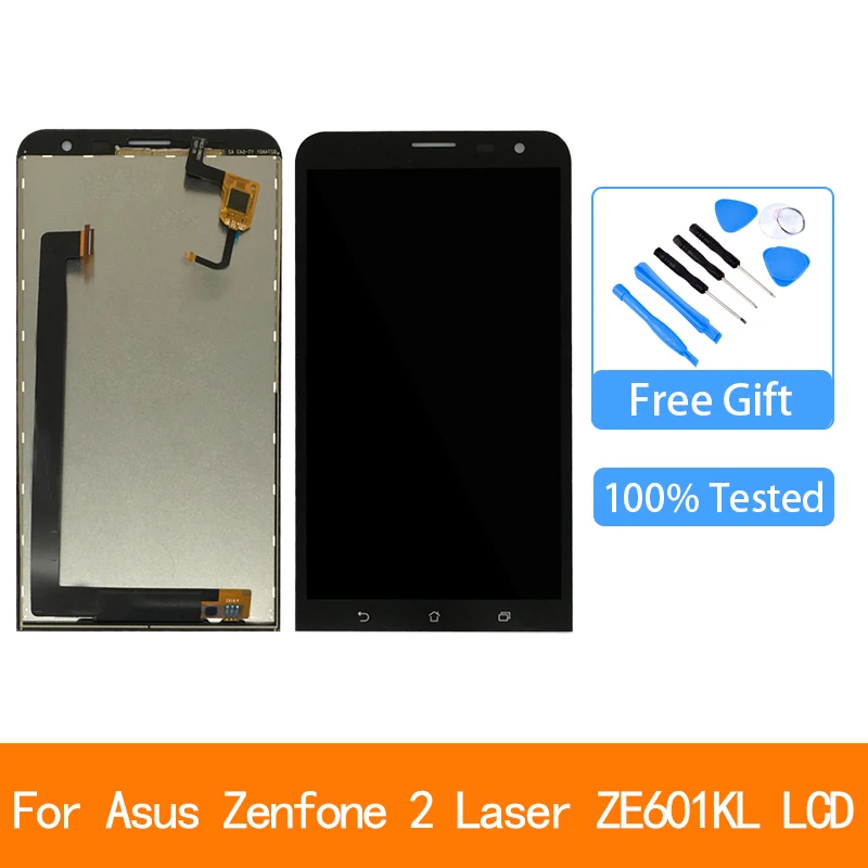 

6.0" For Asus ZE601KL LCD ZenFone 2 Laser ZE601KL LCD Display Screen Touch Panel Digitizer With Frame Assembly