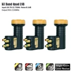 Четырехдиапазонный LNB для спутникового ТВ-приемника Quattro LNB, 3 шт.компл.