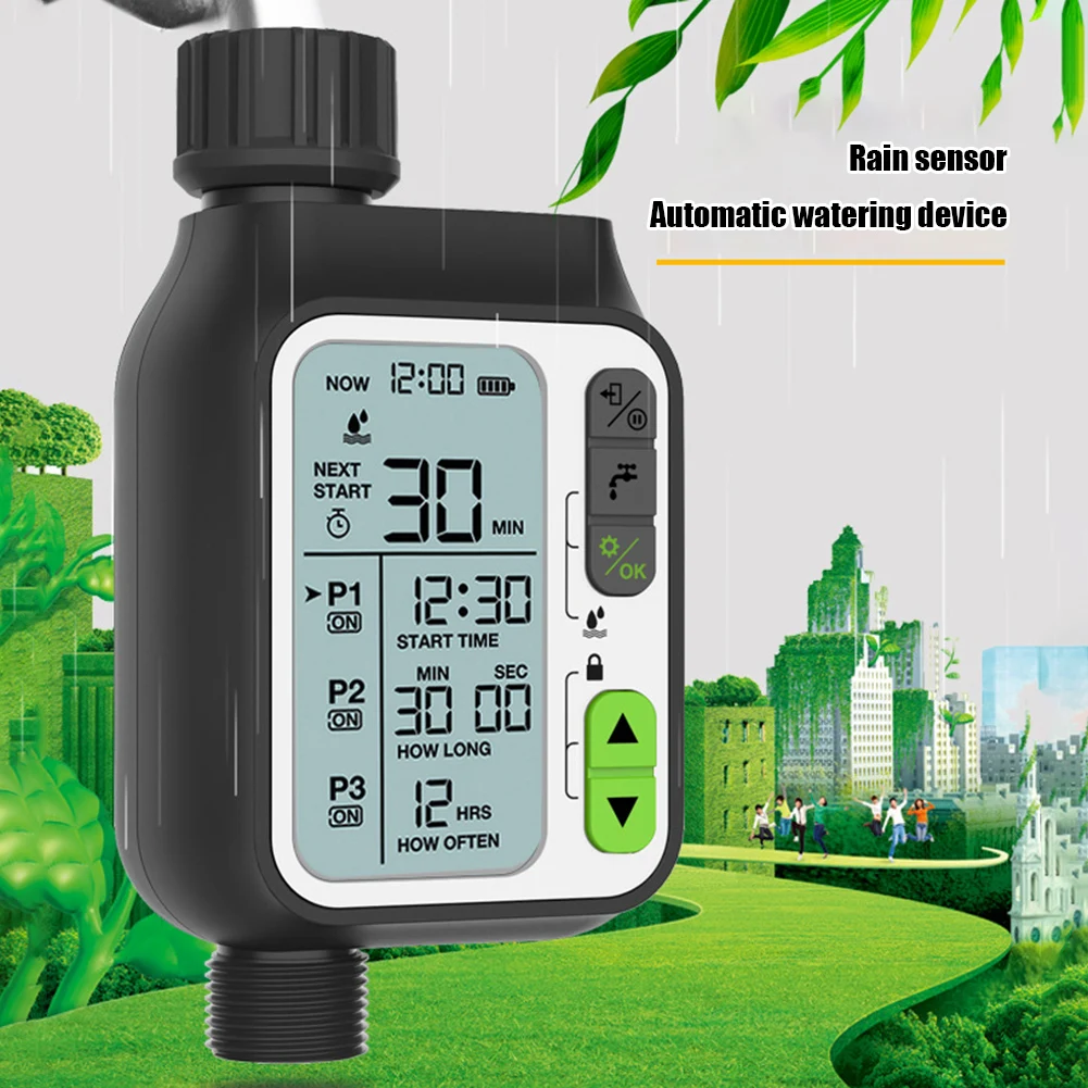 

Home Plant Garden Drip Irrigation System Smart Water Timer Controller Intelligence Automatic Sprinkler Watering Tools