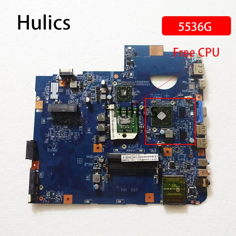 Hulics оригинальный 48.4CH01.021 для ноутбука Acer Aspire 5536 5536G материнская плата 08252 2 JV50 PU DDR2