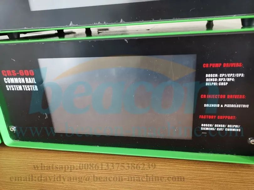 CRS 600 симулятор тестирования форсунки с общей топливной магистралью тестер
