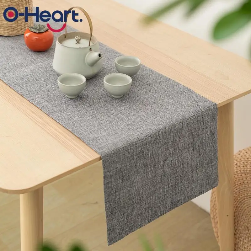 

Vintage Burlap Table Runner Country Wedding Restaurant Table Art Home Textiles Modern Home Festival Party Christmas Decoration
