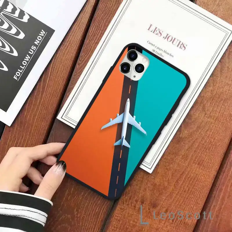 

sport car plane Phone Case for iPhone 11 12 pro XS MAX 8 7 6 6S Plus X 5S SE 2020 XR Soft silicone