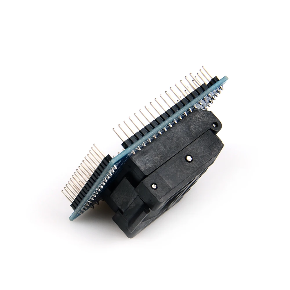 Новый QFP64 TQFP64 LQFP64 гнездо адаптера IC тестовое горения 0 5 м программист STM32 разъем