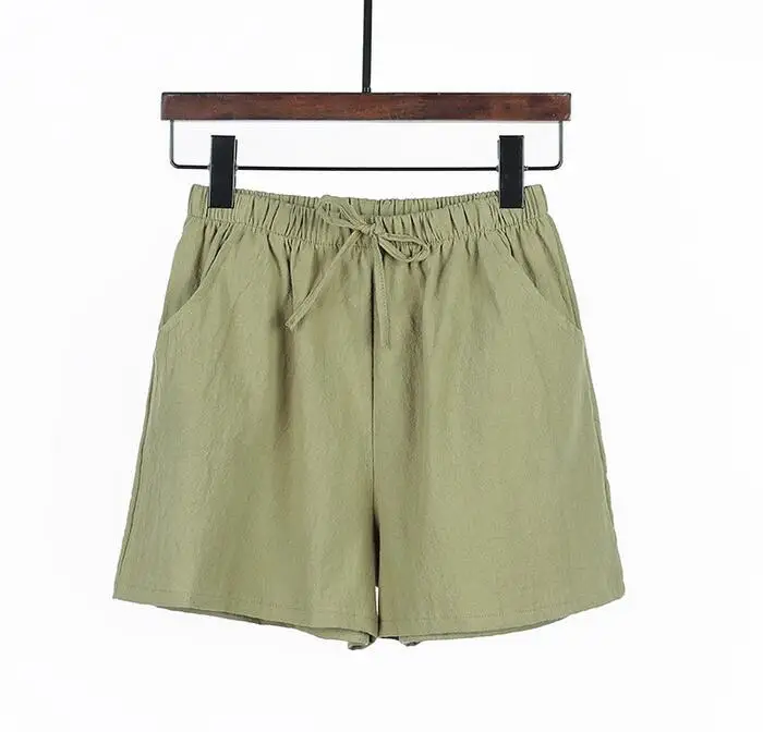 

Women's High Waist Shorts Casual Solid Colour Wide Legs Shorts ABC10