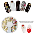 Модные Разноцветные пилки для дизайна ногтей сделай сам, пылеочищающая щетка, буфер, губка, полировка, песок, УФ-Гель-лак, акриловые инструменты для маникюра