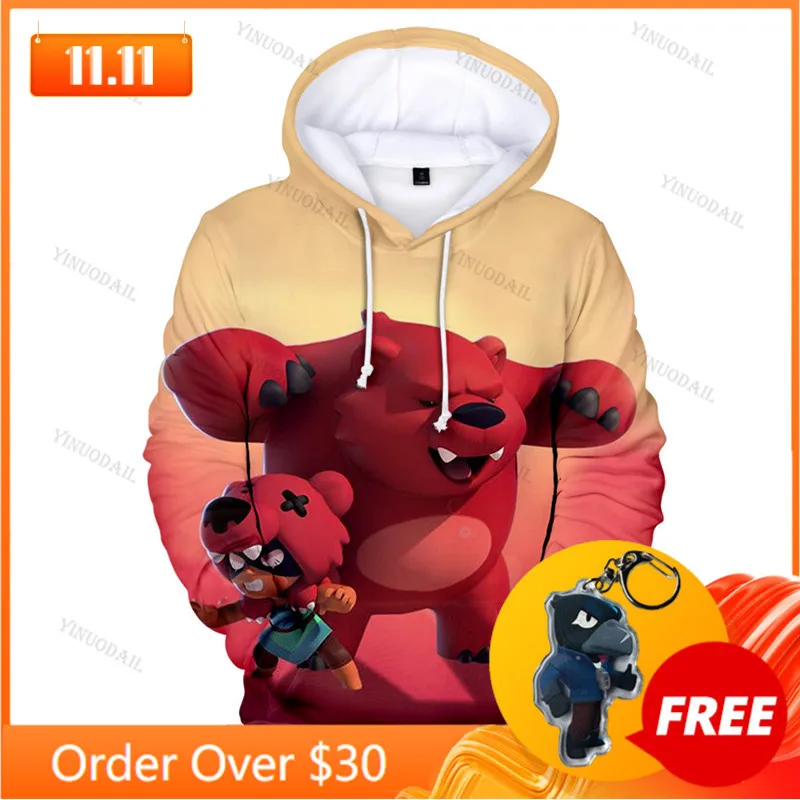 

Shooting Game 3d Sweatshirt MAX Boys Girls Tops Hoodies Teen Clothes Shooter Shark Thin Children's Wear Kids Hoodie