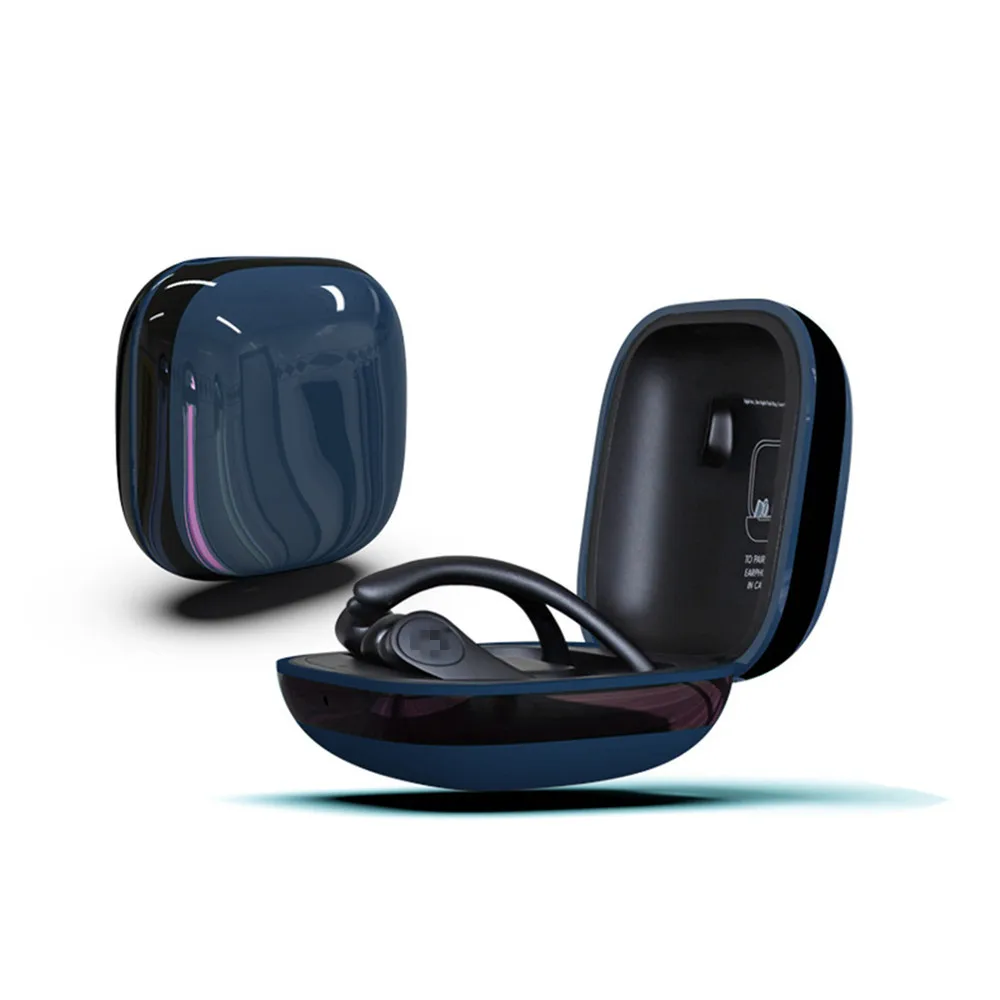Силиконовый чехол для полной Защитный КРЫШКА ДЛЯ Beats Powerbeats Pro Беспроводной Bluetooth