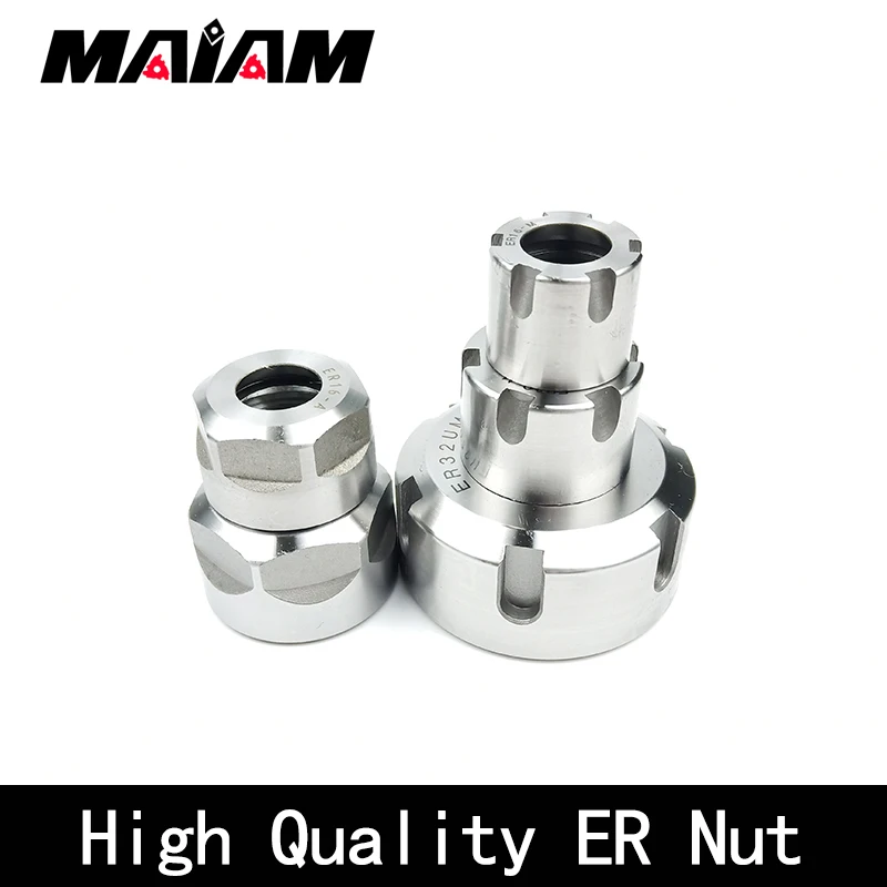 

high quality er series nut er11 er16 er20 er25 er32 er40 nut A M UM type ER Collet Chuck Nut For CNC Lathe Milling Cutter Holder