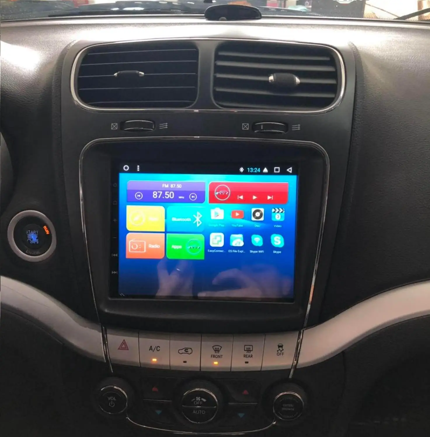 8&quot Android 10 Car Multimedia Player For Fiat Freemont Dodge Journey With 4G 64G Radio GPS Navigation WIFI | Автомобили и