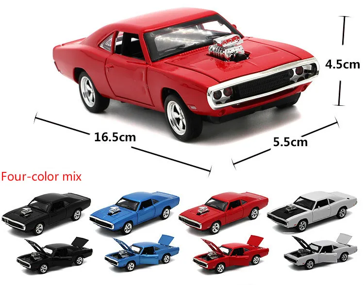 Скорость-7 модель автомобиля Dodge Challenger спортивные машины детские трусы-боксеры, детские игрушки сплава Модель автомобиля