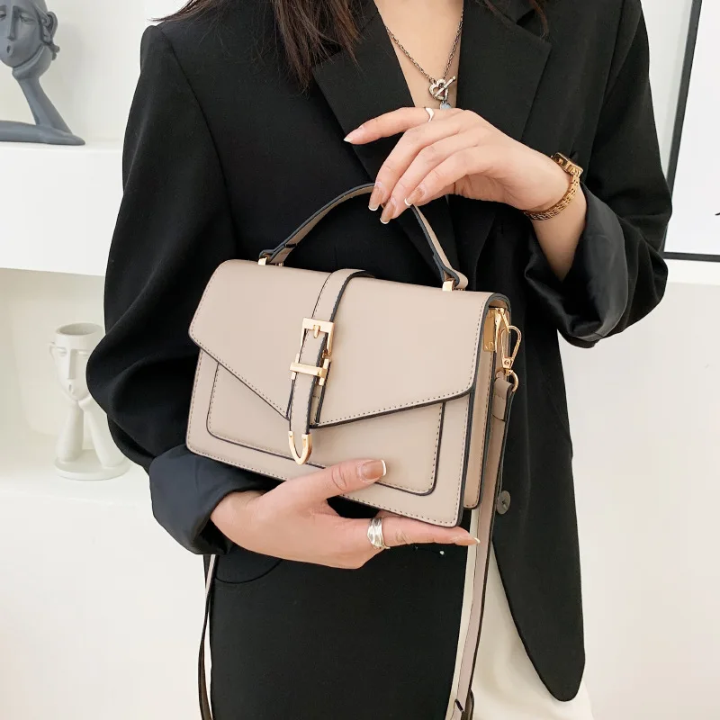 

Vintage Women Handbag Preppy Style Female Shoulder Bag Pu Leather Ladies Totes Girl Messenger Bags Bolsas Femininas Classic Bag