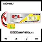 GAONENG GNB 6000 мАч 6S 22,8 в 100C200C легкий HV Lipo аккумулятор XT90S разъем для FPV дрона радиоуправляемого вертолета автомобиля лодки БПЛА радиоуправляемых запчастей