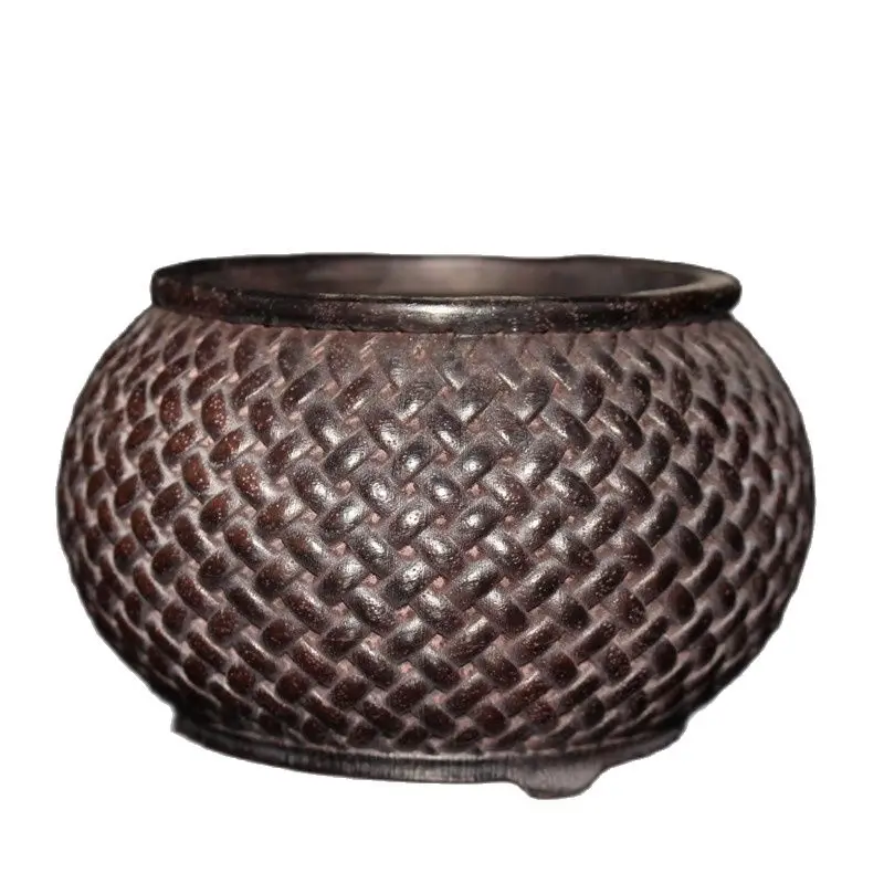 

China Old Beijing Old Goods Pure Wood Carving Go Canister Storage Box
