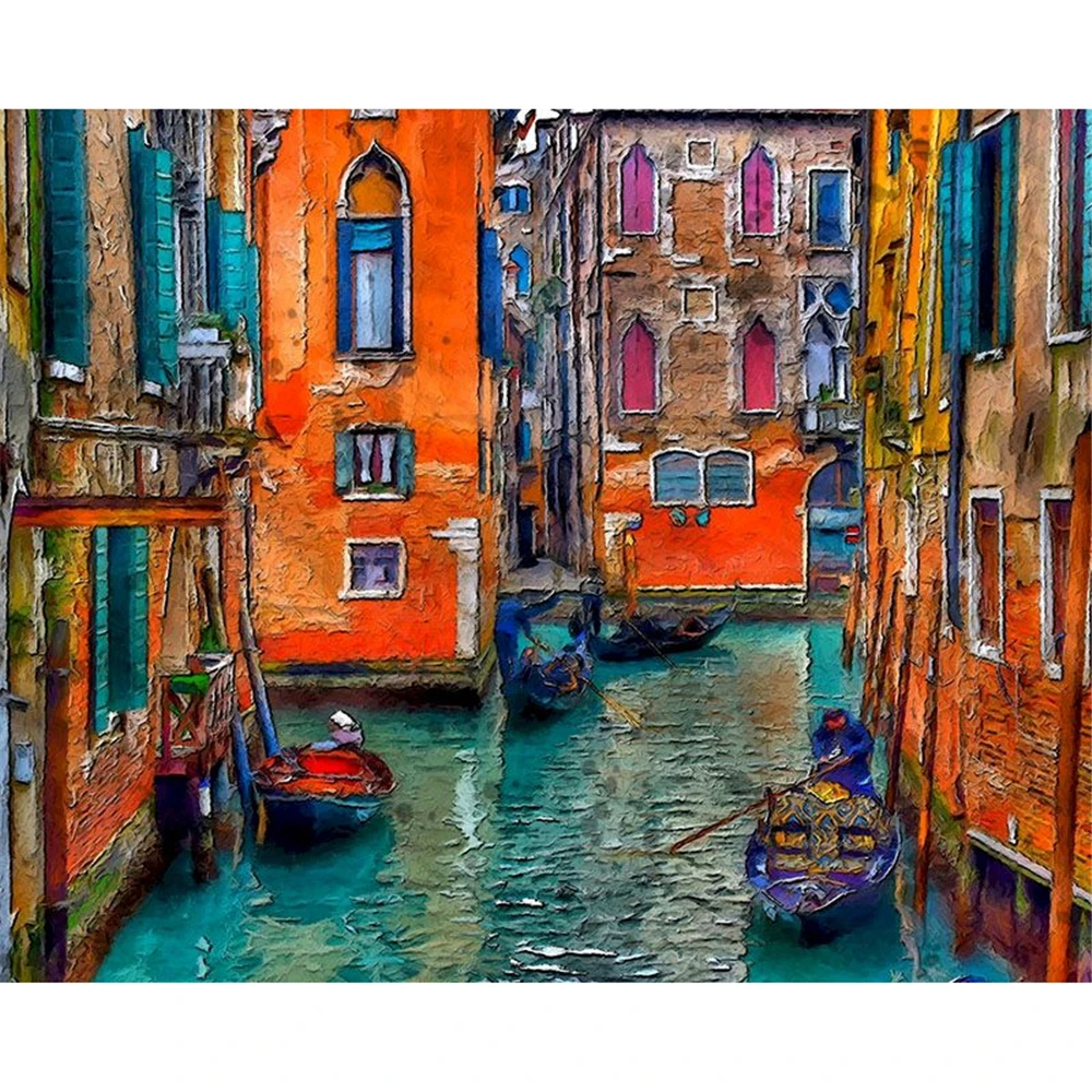 

Landscape Night DIY 5D Full Diamond Painting Diamond Mosaic Diamond Embroidery Set Home Decor Christmas Gift Hobby Painting