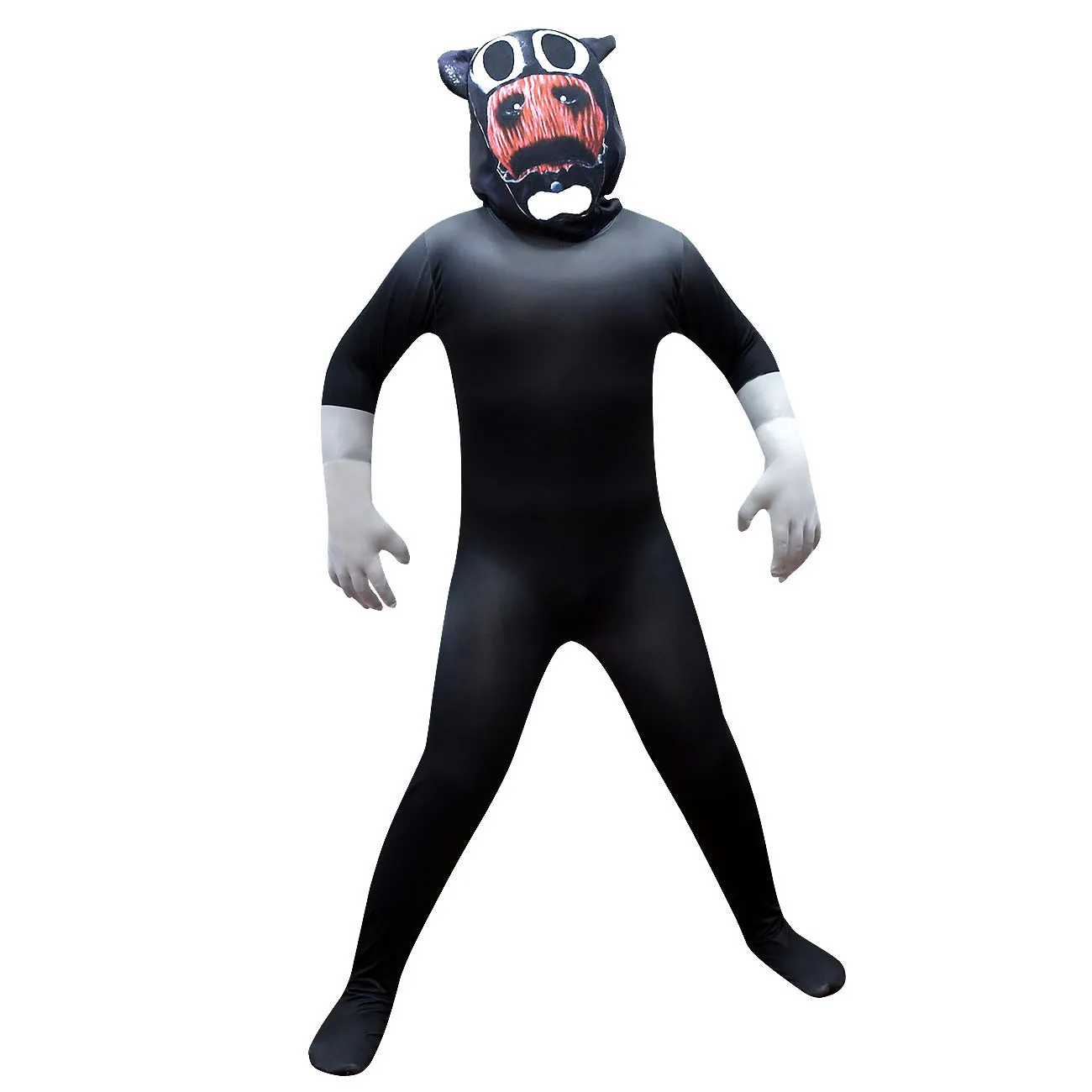 

BANANA EATER Kids Halloween Costume Crazy Chase Game Banana Eater Cosplay Costume Children Performance Clothes C58M215