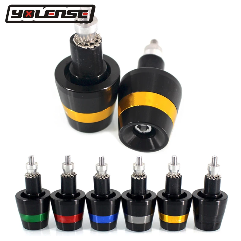 Универсальные 7/8 дюйма 22 мм ЧПУ зажимы для ручек мотоцикла заглушки Yamaha FZ6 FZ1