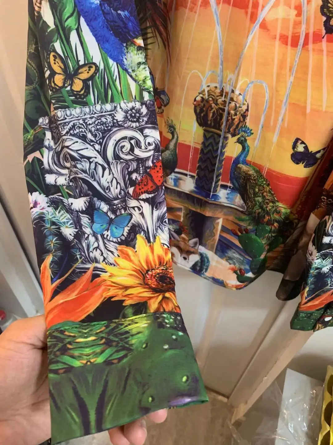 Модные мужские рубашки QA0423 модельная Роскошная брендовая одежда в европейском