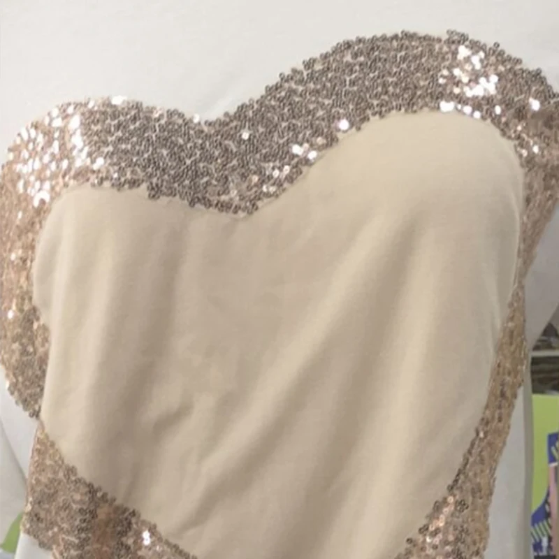 

Women Printed Love Sequined Off Shoulder T-shirt Patchwork White Black Tops Female 2020 Fashion Summer Ladies Casual T-shirts