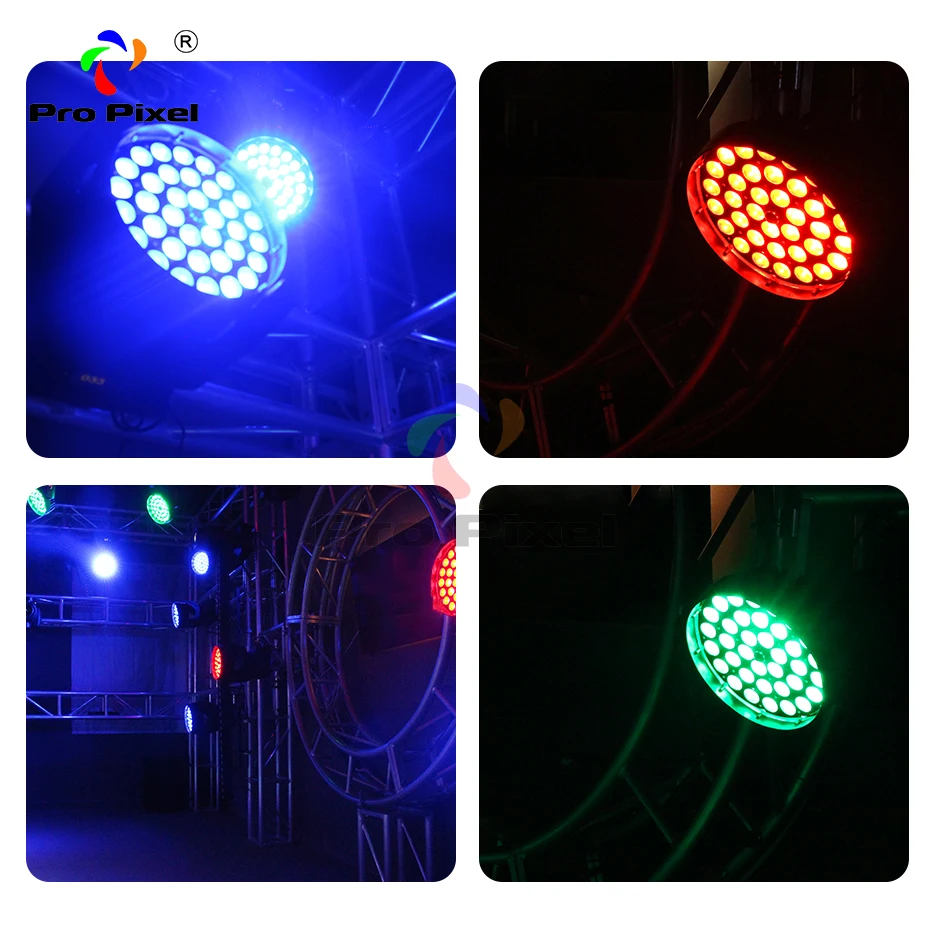 4 шт. сцсветильник светодиодный просветильник ектор для дискотеки 36 х10 Вт | Лампы